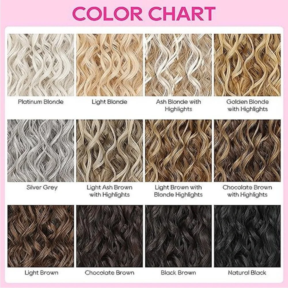 Curly Hair Extensions, 4PCS 16 inch Clip in Hair Extensions Lace Weft Short Curl